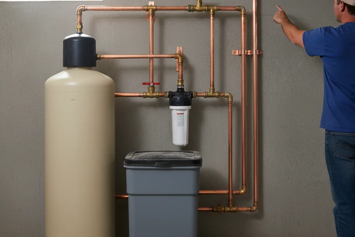 Whole-house water treatment system installed in South Heights
